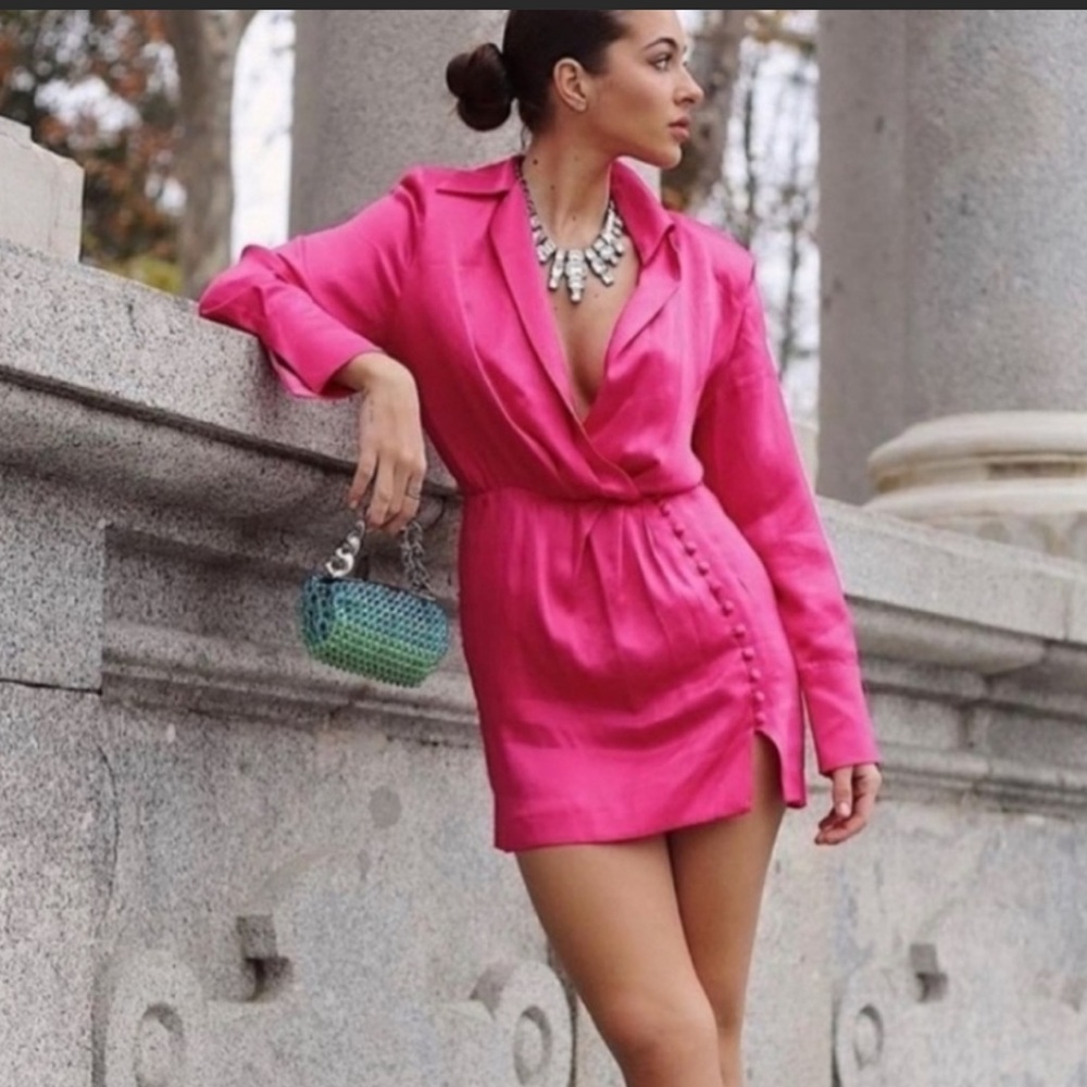 Zara Satin Dress